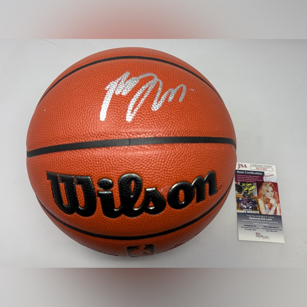 Brandon Ingram signed NBA Basketball Toronto Raptors Duke JSA COA